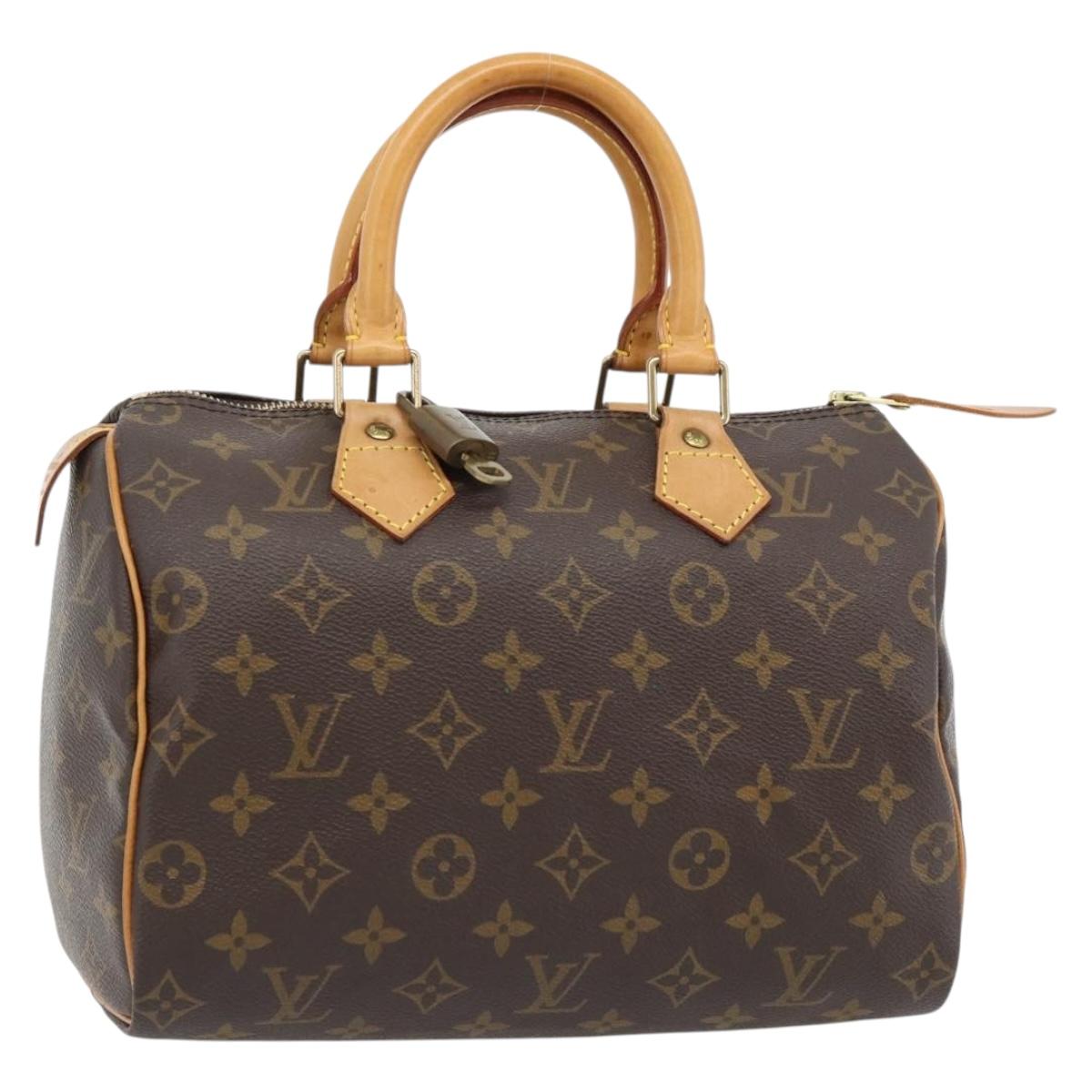 Louis Vuitton Speedy 25 Monogram Canvas Handbag Authentic 181845SAV - photo 1