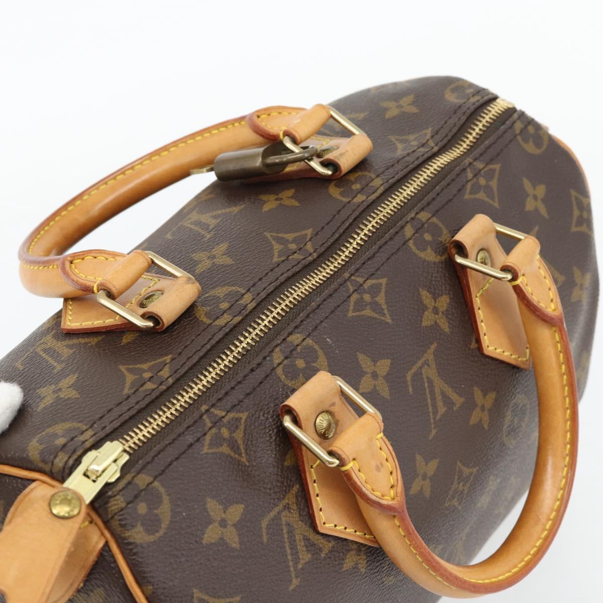 Louis Vuitton Speedy 25 Monogram Canvas Handbag Authentic 181845SAV - photo 6