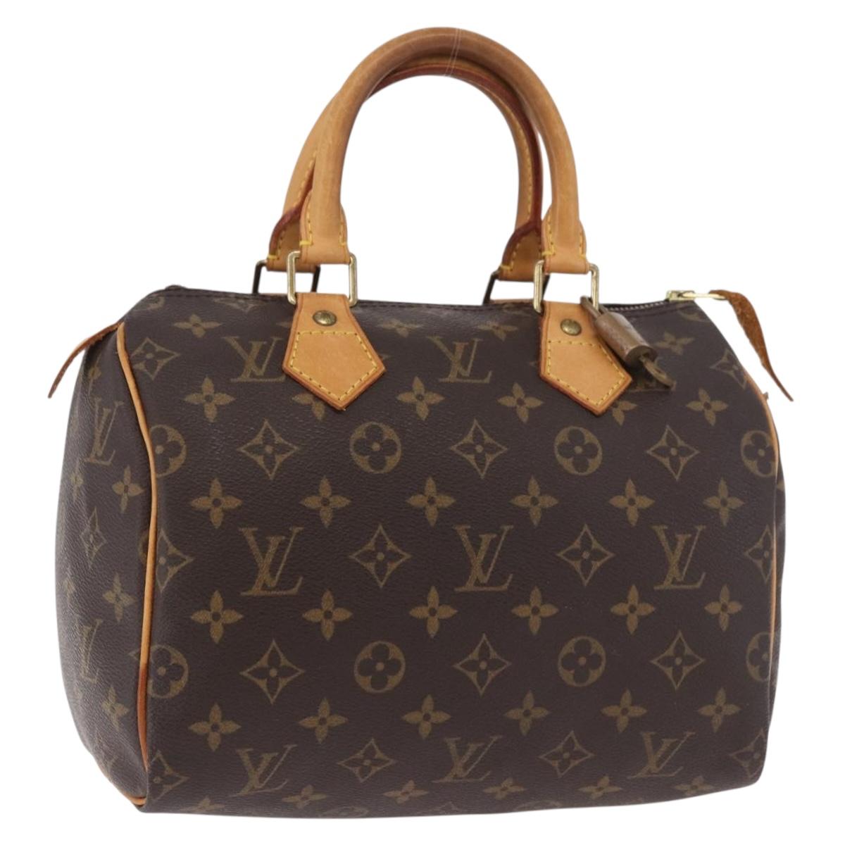 Louis Vuitton Speedy 25 Monogram Canvas Handbag Authentic M41528 - photo 1