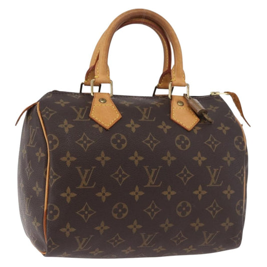Louis Vuitton Speedy 25 Monogram Canvas Handbag Authentic M41528 - photo 1