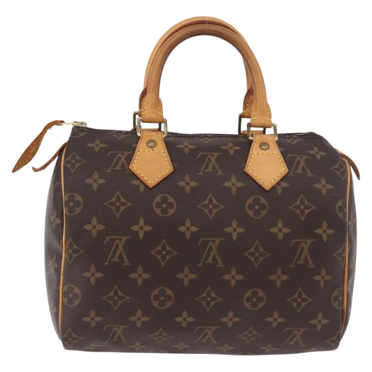 Louis Vuitton Speedy 25 Monogram Canvas Handbag Authentic M41528 - photo 3
