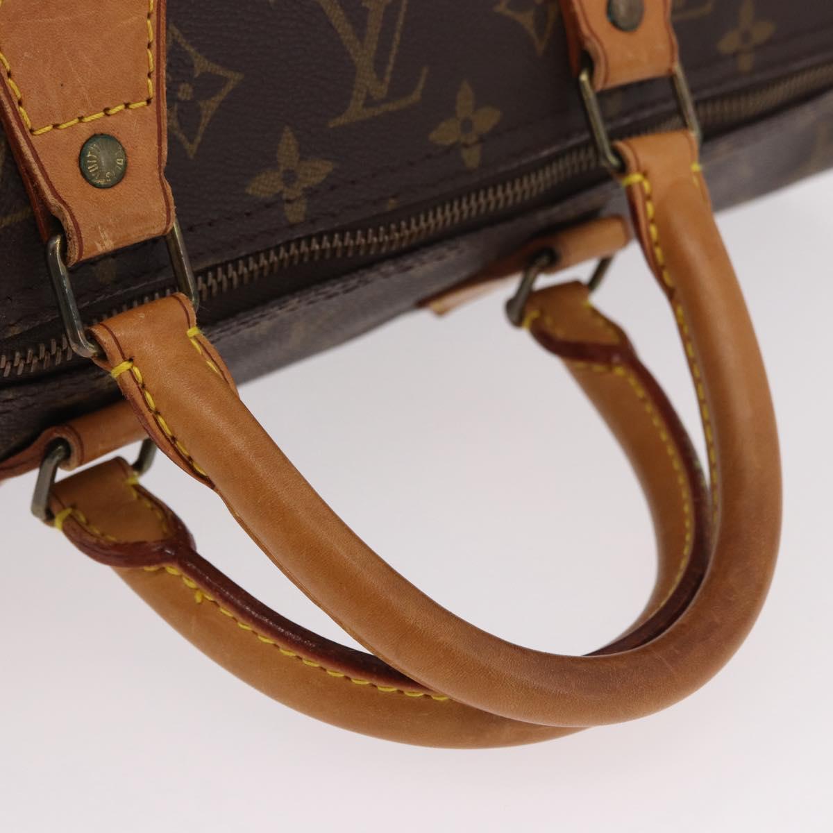 Louis Vuitton Speedy 40 Monogram Canvas Handbag Authentic M41522 Grade BC - photo 7