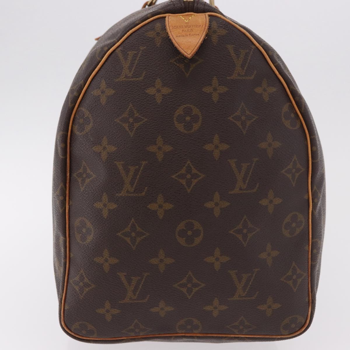 Louis Vuitton Speedy 40 Monogram Canvas Handbag Authentic M41522 Grade B - photo 4