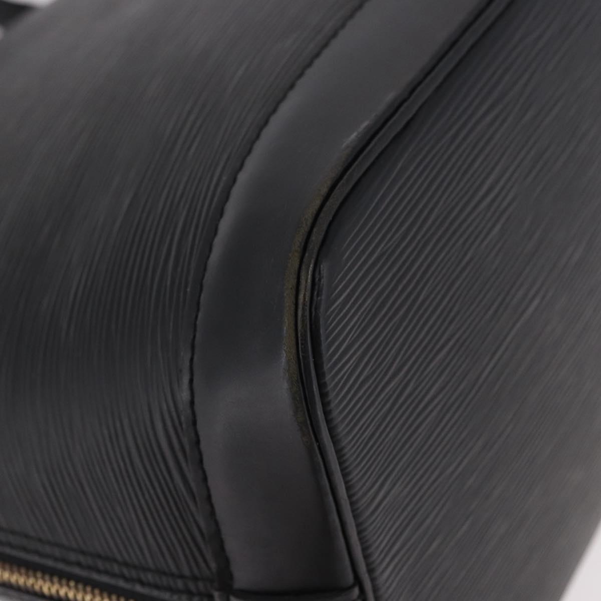 Louis Vuitton Alma Epi Leather Handbag in Black Authentic M52142 - photo 9