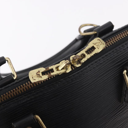 Louis Vuitton Alma Epi Leather Handbag in Black Authentic M52142 - photo 10