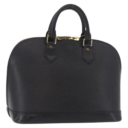 Louis Vuitton Alma Epi Leather Handbag in Black Authentic M52142 - photo 1