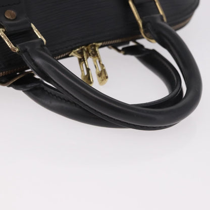 Louis Vuitton Alma Epi Leather Handbag in Black Authentic M52142 - photo 7