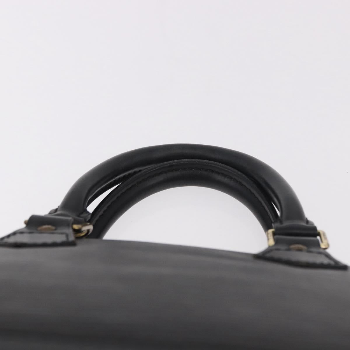 Louis Vuitton Alma Epi Leather Handbag in Black Authentic M52142 - photo 8