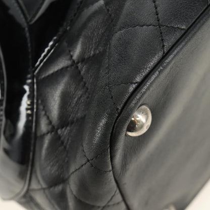 CHANEL Cambon Line Matelasse Tote Bag Nera Originale | Argento
