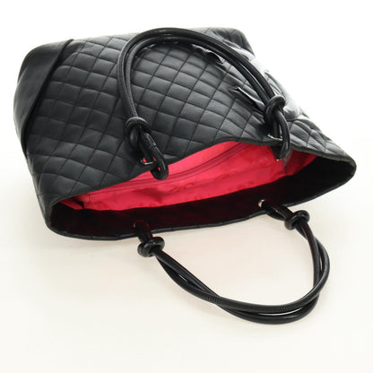 CHANEL Cambon Line Matelasse Tote Bag Nera Originale | Argento