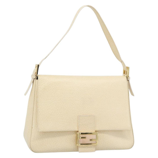FENDI Mamma Baguette Bag Pelle Avorio Originale | Borsa Vintage Oro