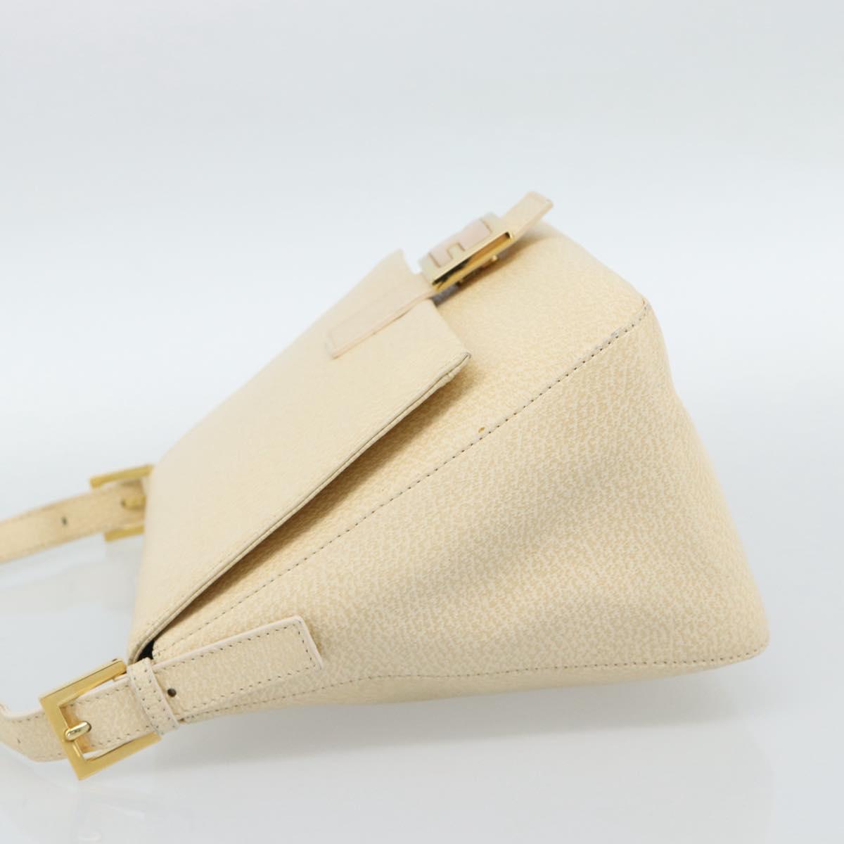 FENDI Mamma Baguette Bag Pelle Avorio Originale | Borsa Vintage Oro