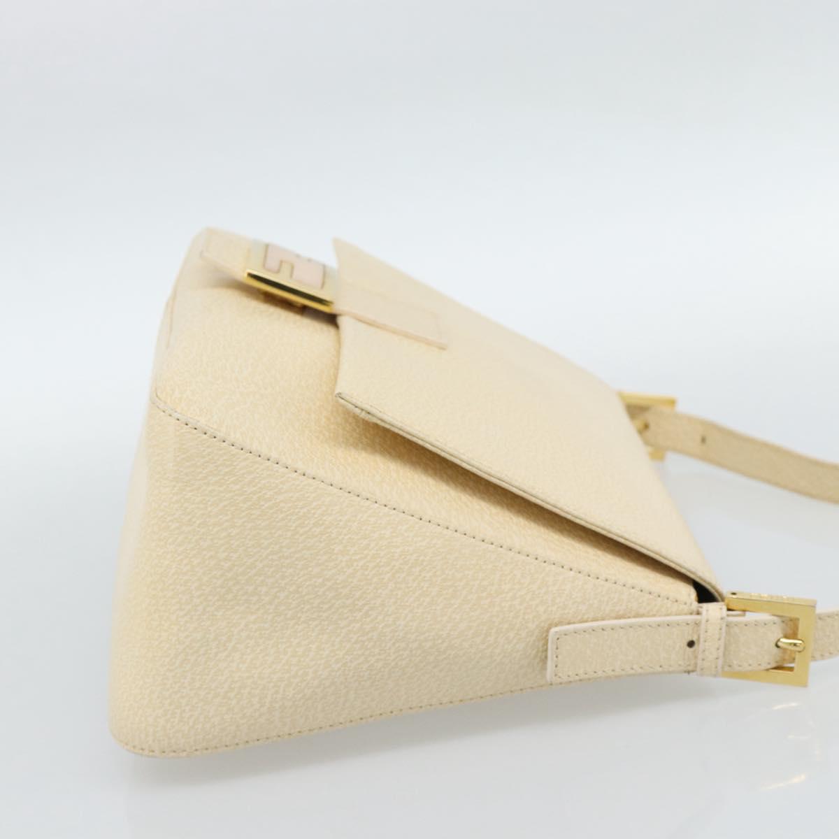 FENDI Mamma Baguette Bag Pelle Avorio Originale | Borsa Vintage Oro