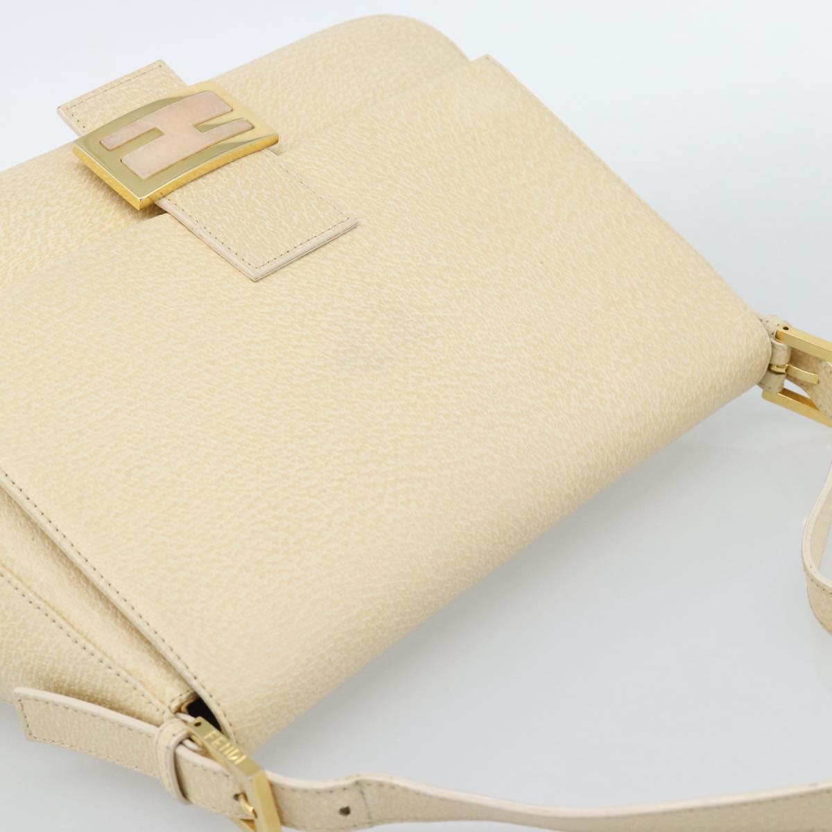 FENDI Mamma Baguette Bag Pelle Avorio Originale | Borsa Vintage Oro