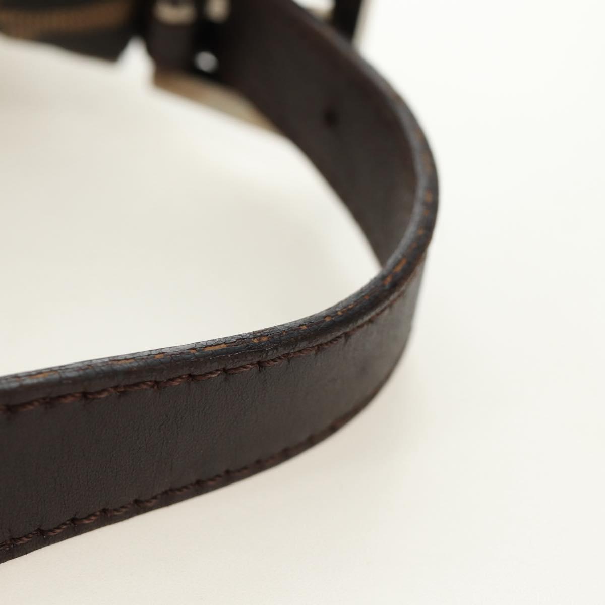 FENDI Zucca Canvas Baguette Bag Nero Marrone Originale | Mamma Baguette