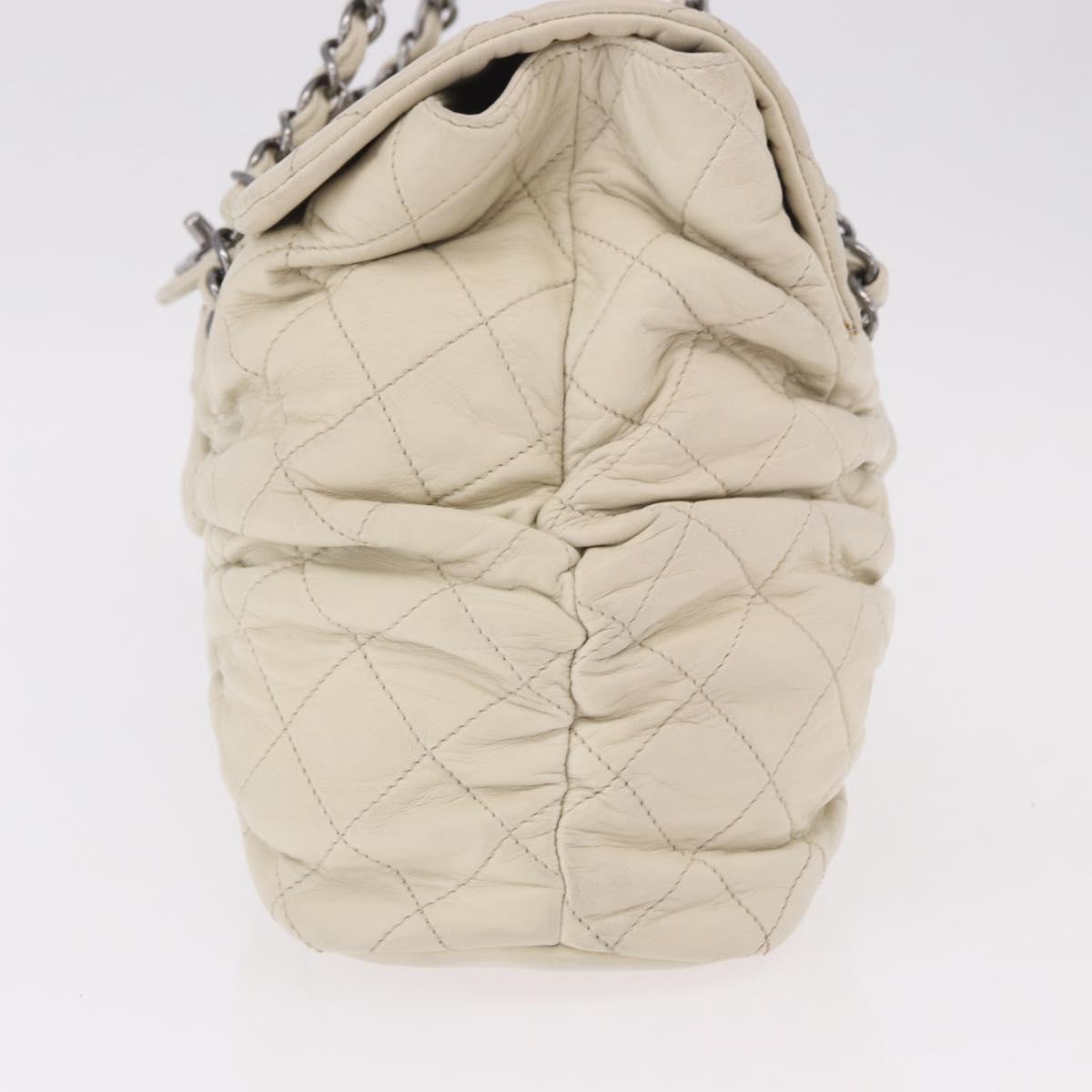 CHANEL Chain Matelasse Bag Avorio Originale | Borsa a Catena Argento