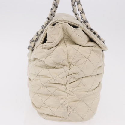 CHANEL Chain Matelasse Bag Avorio Originale | Borsa a Catena Argento