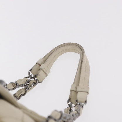 CHANEL Chain Matelasse Bag Avorio Originale | Borsa a Catena Argento