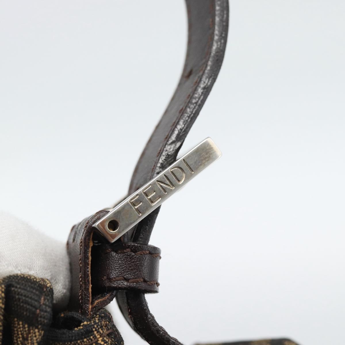 FENDI Zucca Canvas Baguette Bag Nera Argento Originale | Mamma Baguette