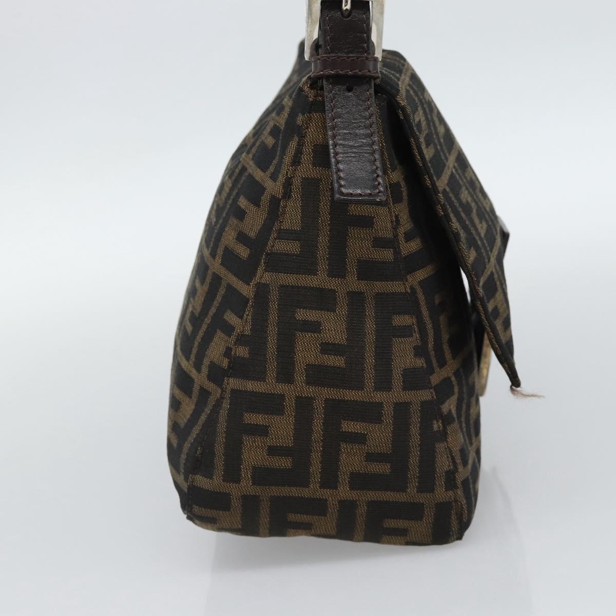 FENDI Zucca Canvas Baguette Bag Nera Argento Originale | Mamma Baguette