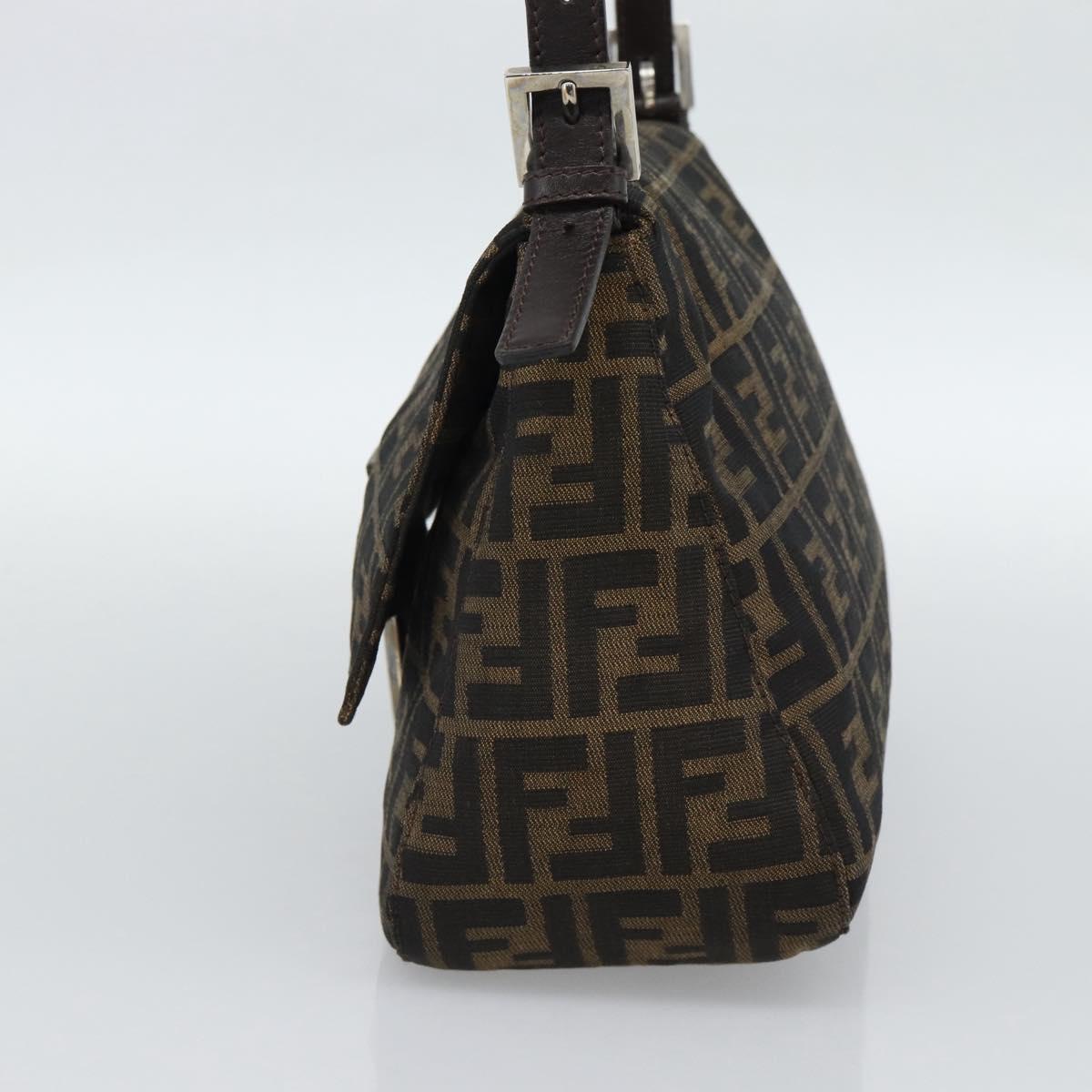 FENDI Zucca Canvas Baguette Bag Nera Argento Originale | Mamma Baguette