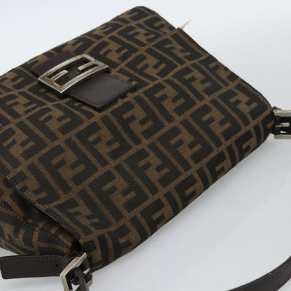 FENDI Zucca Canvas Baguette Bag Nera Argento Originale | Mamma Baguette