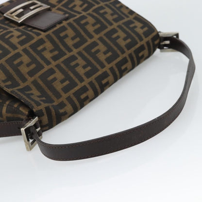 FENDI Zucca Canvas Baguette Bag Nera Argento Originale | Mamma Baguette