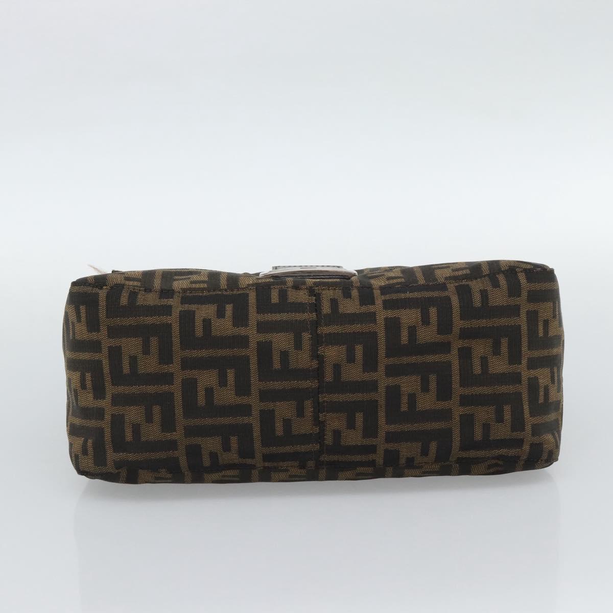 FENDI Zucca Canvas Baguette Bag Nera Argento Originale | Mamma Baguette