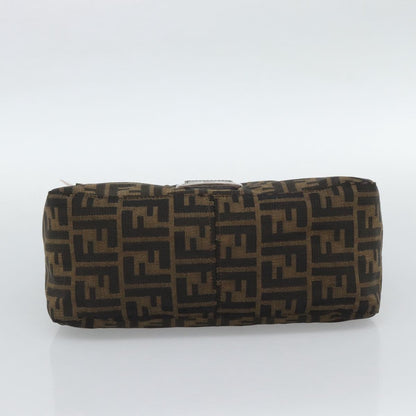 FENDI Zucca Canvas Baguette Bag Nera Argento Originale | Mamma Baguette