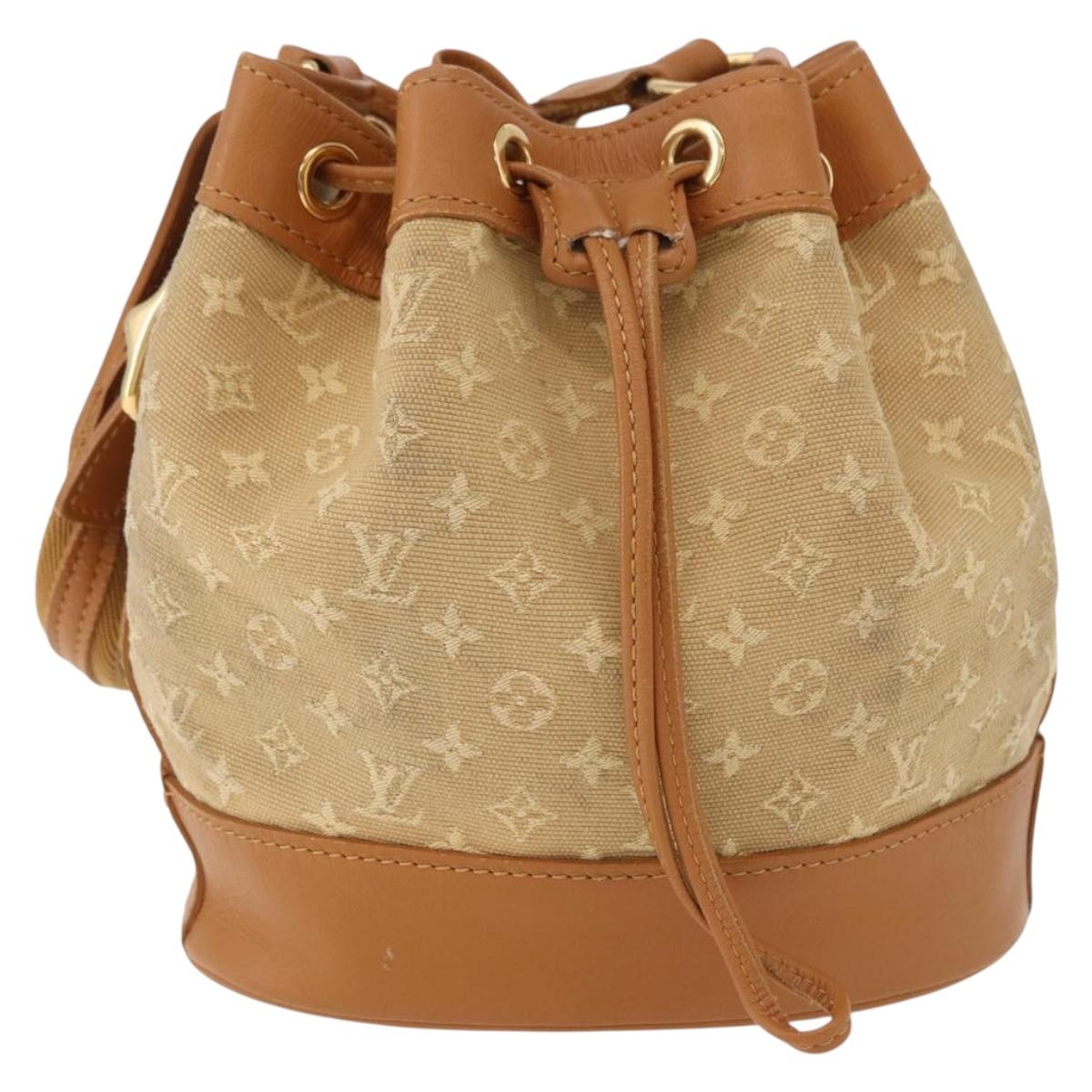 Louis Vuitton Mini Noelie Shoulder Bag Beige Authentic 186638V - photo 2