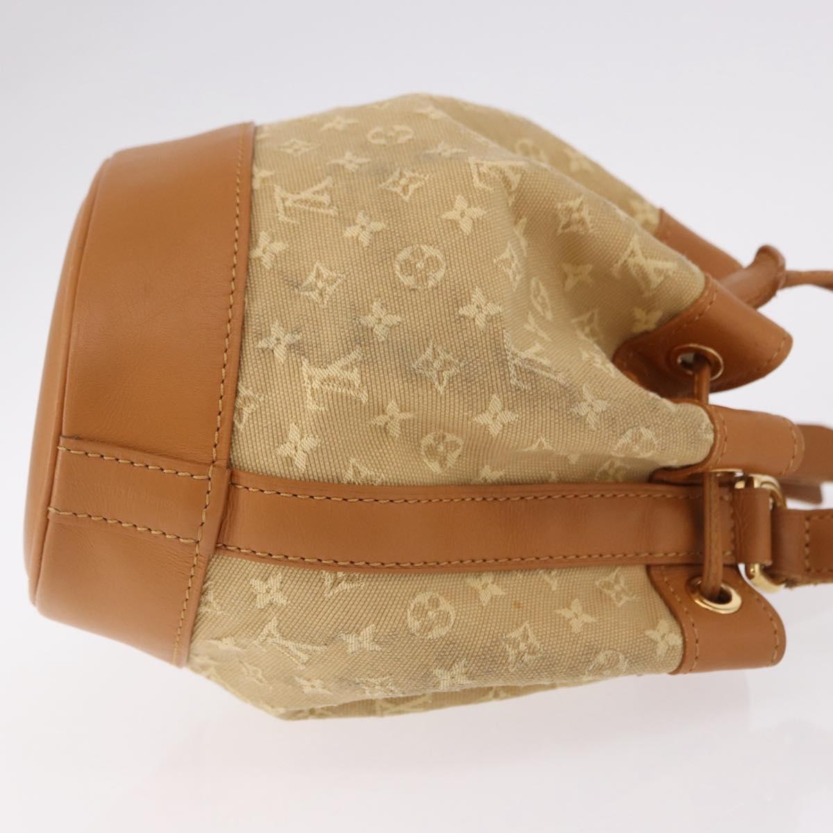 Louis Vuitton Mini Noelie Shoulder Bag Beige Authentic 186638V - photo 5