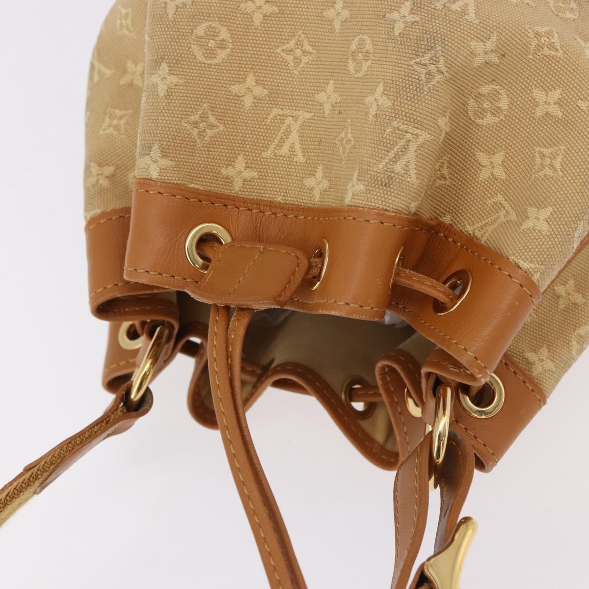Louis Vuitton Mini Noelie Shoulder Bag Beige Authentic 186638V - photo 7