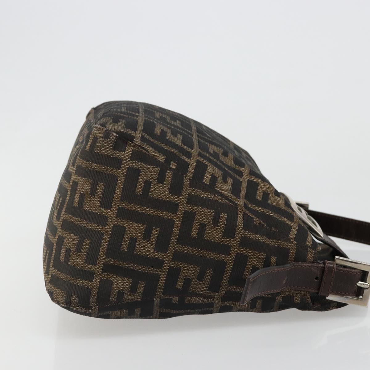 FENDI Zucca Canvas Baguette Bag Nero Marrone Originale | Mamma Baguette