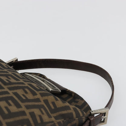 FENDI Zucca Canvas Baguette Bag Nero Marrone Originale | Mamma Baguette
