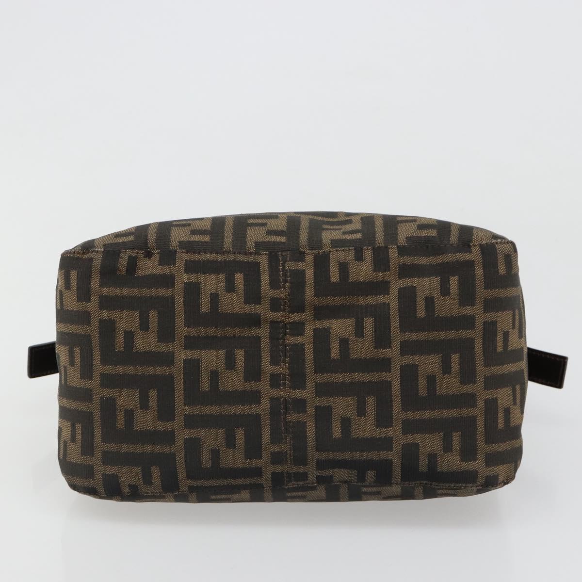 FENDI Zucca Canvas Baguette Bag Nero Marrone Originale | Mamma Baguette