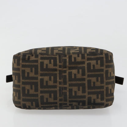 FENDI Zucca Canvas Baguette Bag Nero Marrone Originale | Mamma Baguette