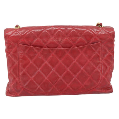 CHANEL Matelasse Chain Bag Vernice Rossa Originale | Borsa a Catena Oro