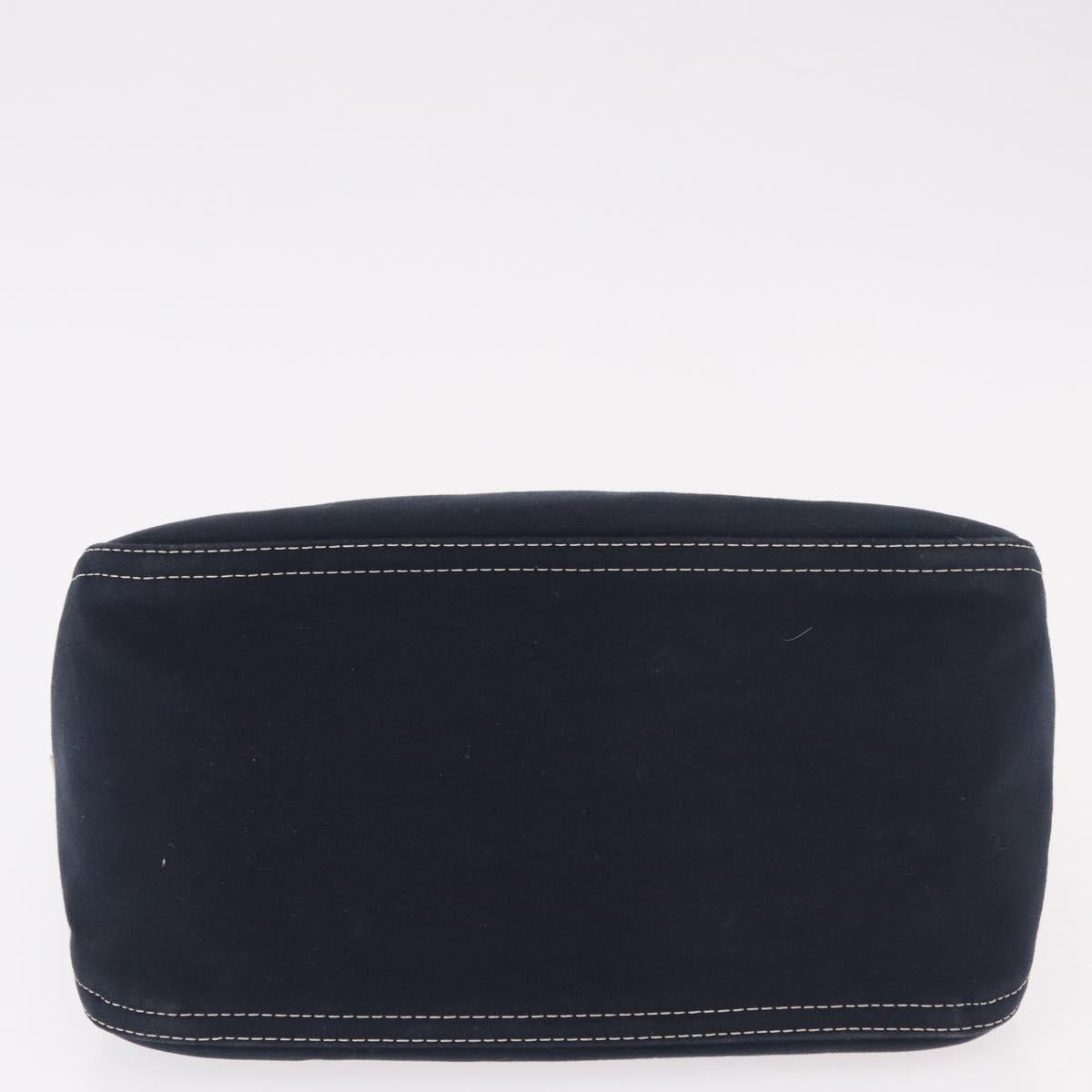FENDI Mamma Baguette Bag Tela Navy Originale | Borsa a Tracolla Argento