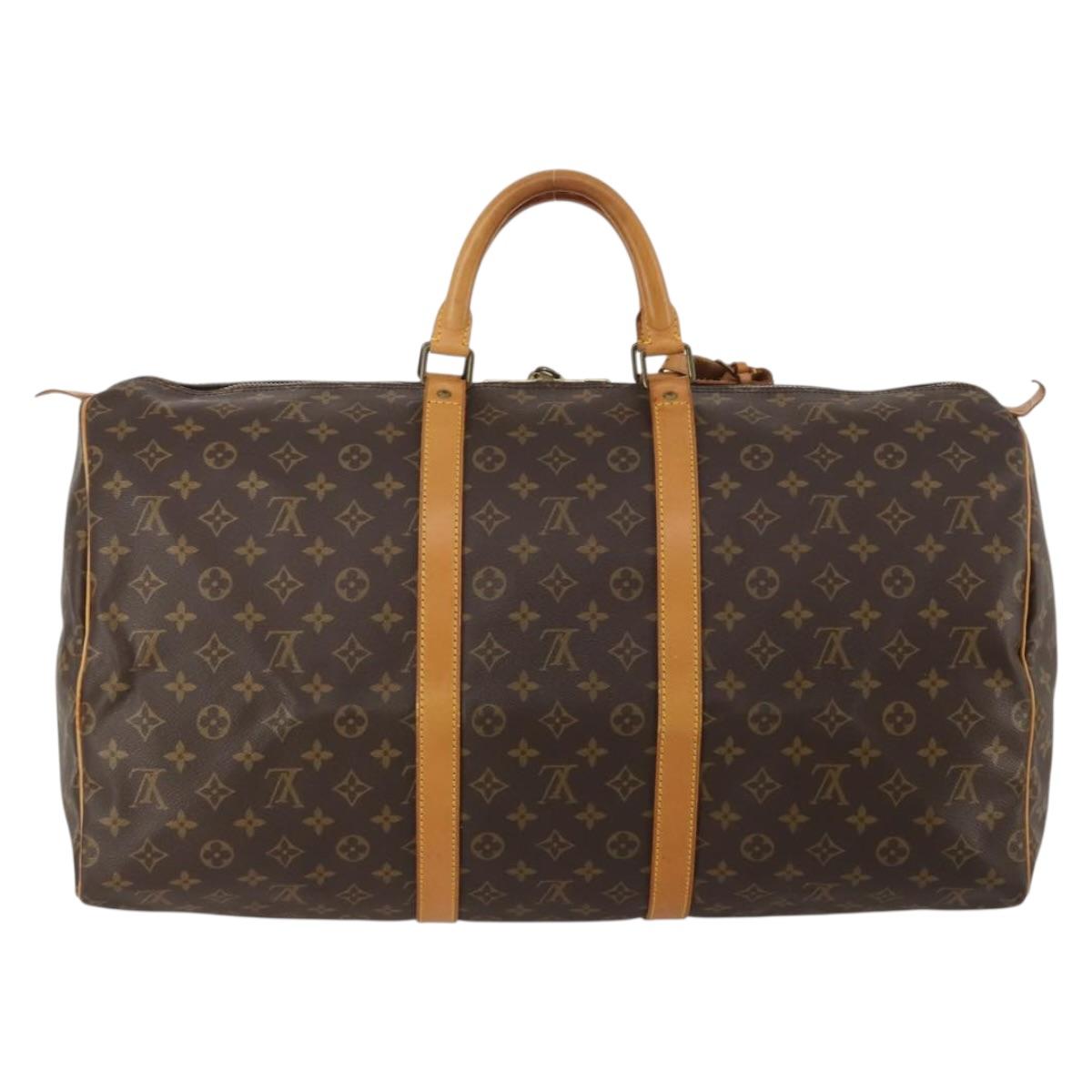 Louis Vuitton Keepall 55 Monogram Boston Bag Authentic 188403V - photo 2