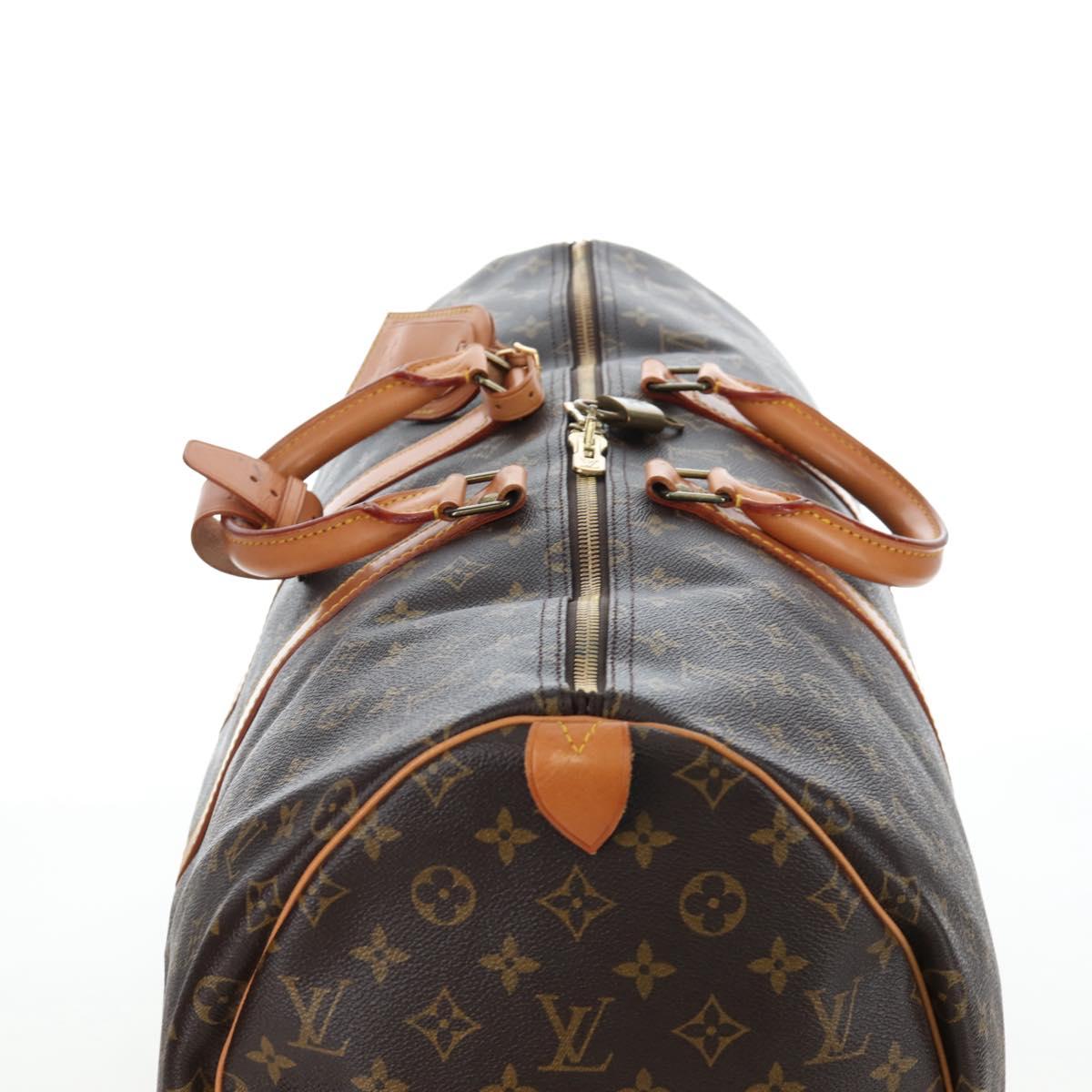 Louis Vuitton Keepall 55 Monogram Boston Bag Authentic 188460SAV - photo 7