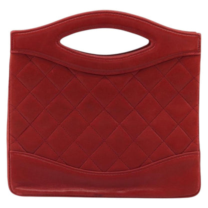 CHANEL Matelasse Hand Bag Rossa Originale | Borsa a Mano Oro