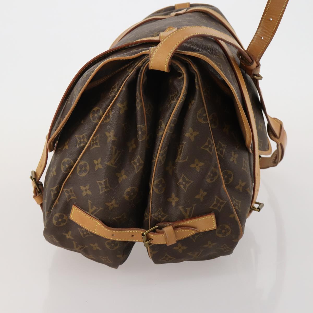Louis Vuitton Saumur 43 Monogram Canvas Shoulder Bag Authentic 188476 - photo 4