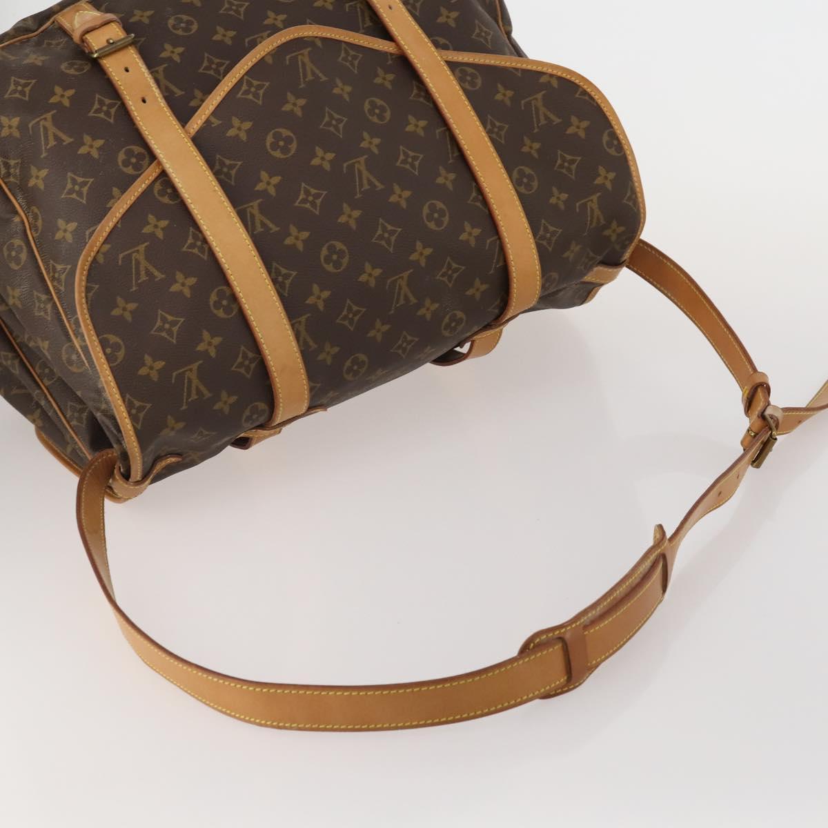 Louis Vuitton Saumur 43 Monogram Canvas Shoulder Bag Authentic 188476 - photo 7