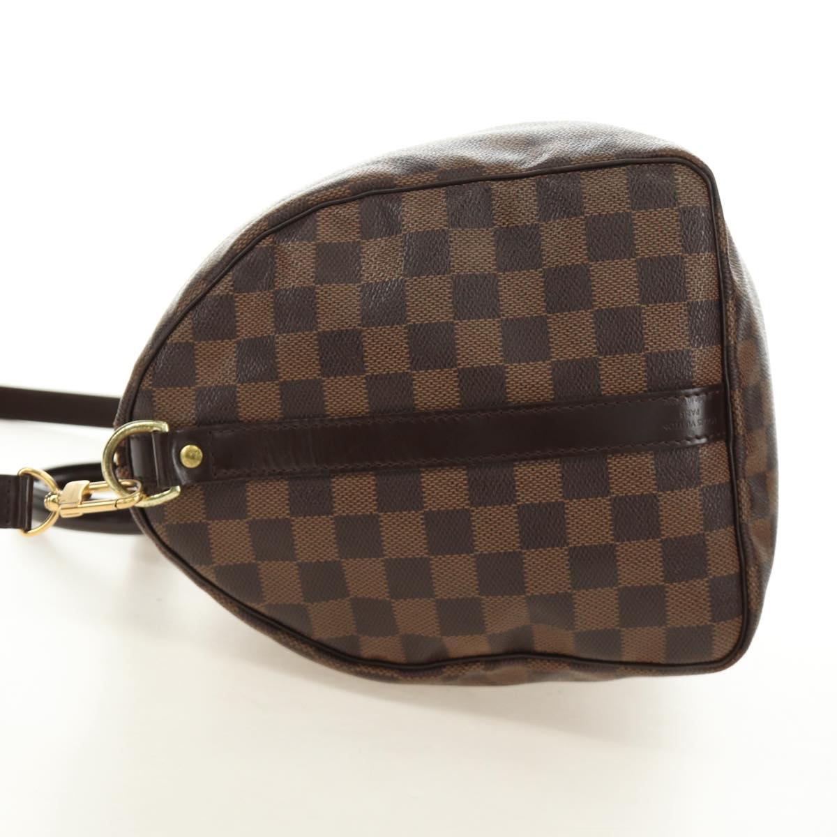Louis Vuitton Damier Ebene Speedy Bandouliere 35 Handbag Authentic 188496SAV - photo 4
