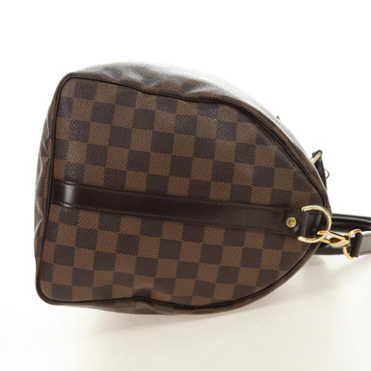 Louis Vuitton Damier Ebene Speedy Bandouliere 35 Handbag Authentic 188496SAV - photo 5
