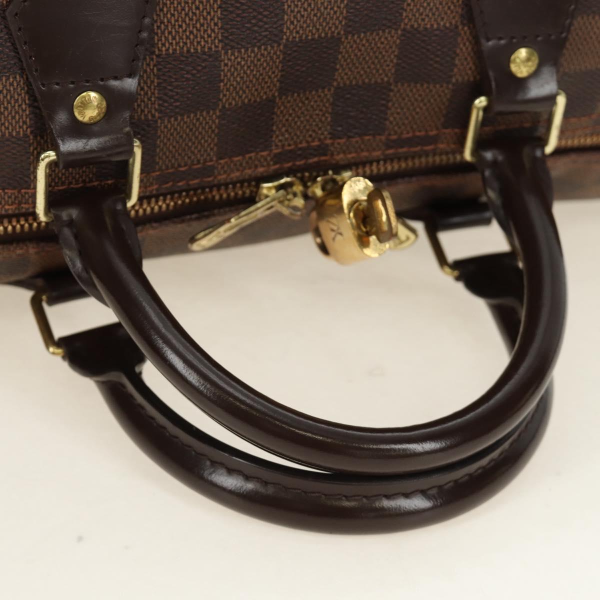 Louis Vuitton Damier Ebene Speedy Bandouliere 35 Handbag Authentic 188496SAV - photo 7