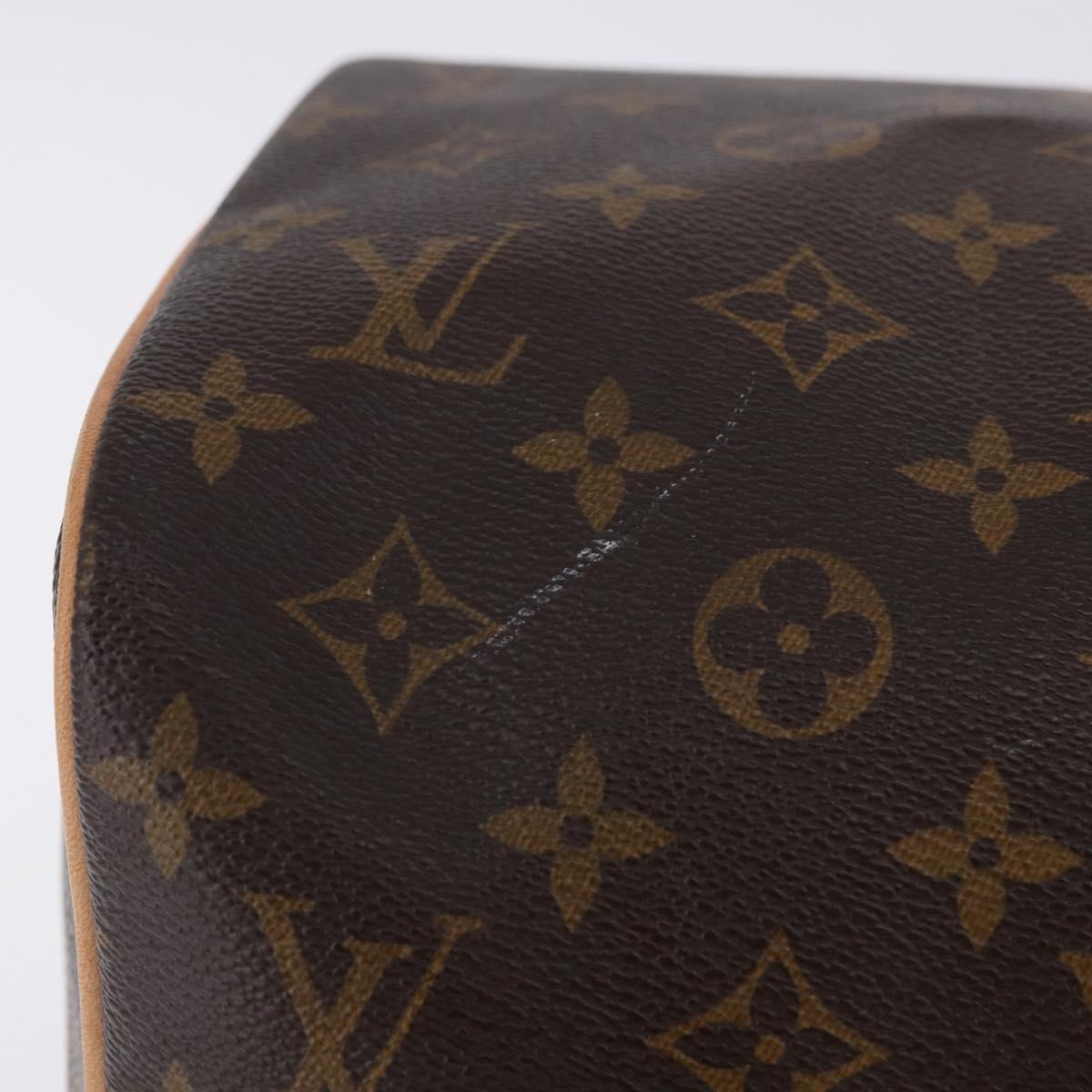 Louis Vuitton Speedy 30 Monogram Canvas Handbag Authentic 188575SAV - photo 10