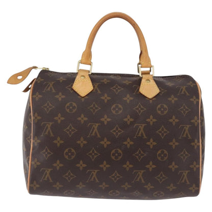 Louis Vuitton Speedy 30 Monogram Canvas Handbag Authentic 188575SAV - photo 3