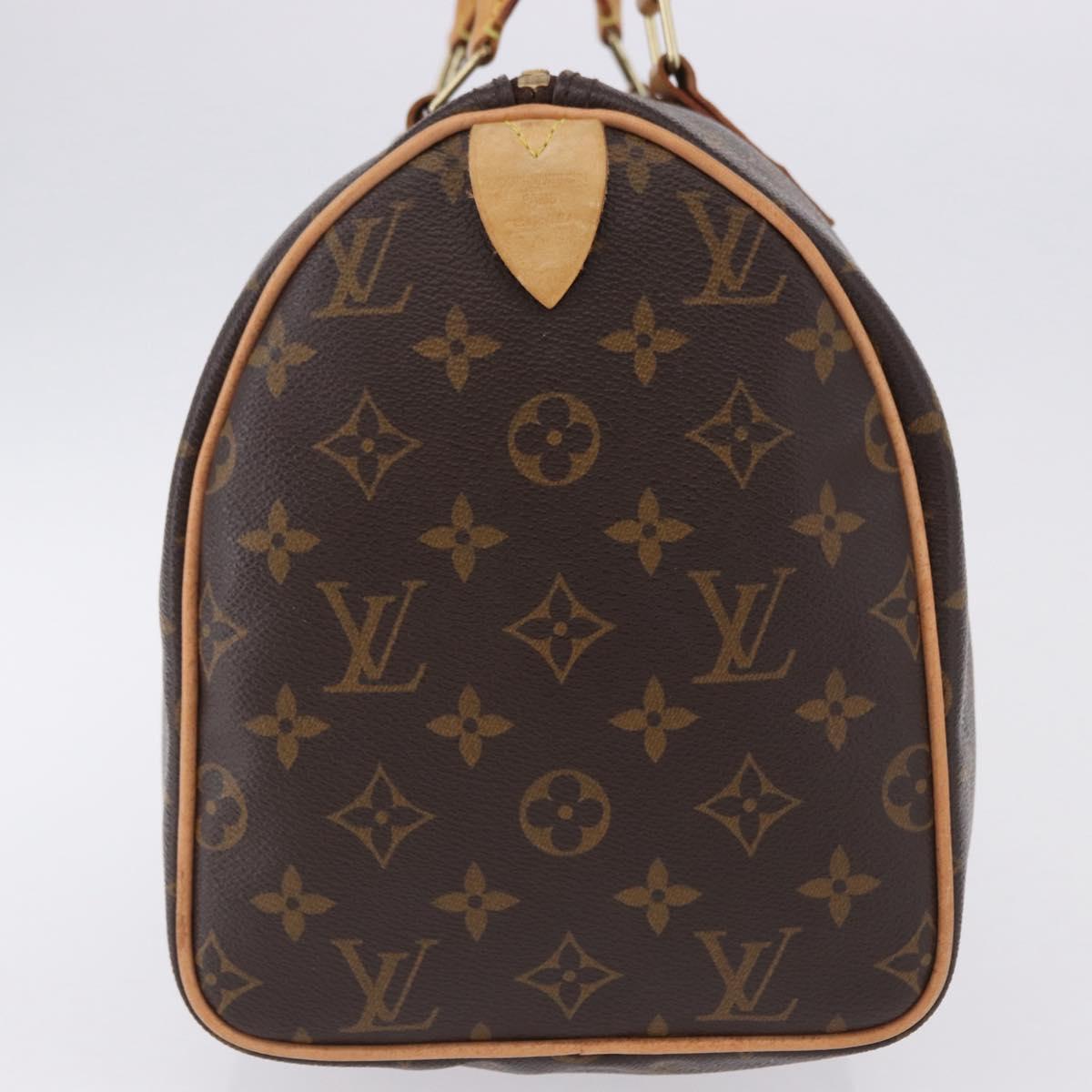 Louis Vuitton Speedy 30 Monogram Canvas Handbag Authentic 188575SAV - photo 5