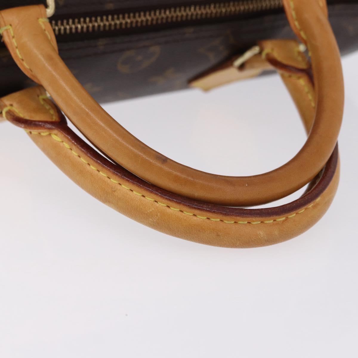 Louis Vuitton Speedy 30 Monogram Canvas Handbag Authentic 188575SAV - photo 7